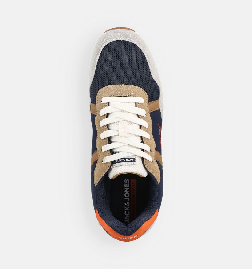 Jack & Jones Harrow Mesh Donkerblauwe Sneakers voor heren (369677) - geschikt voor steunzolen