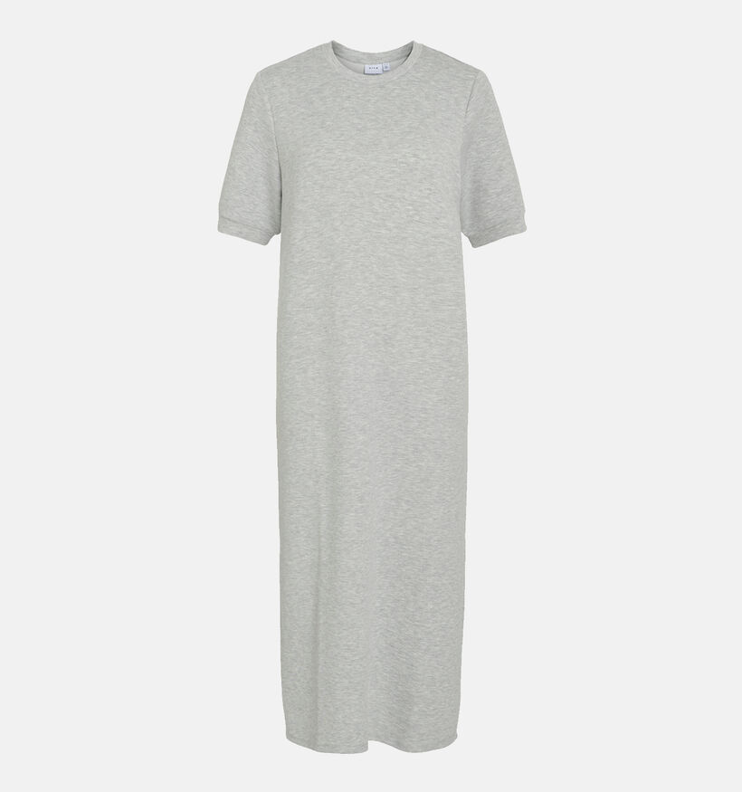 Vila Sandy Robe t-shirt en Gris pour femmes (353008)