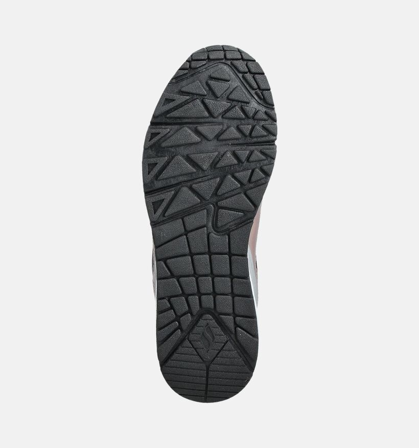 Skechers Uno Baskets basses en Argent pour filles (360934)