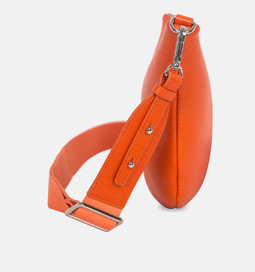 Crinkles Sac porté croisé en Orange pour femmes (342314)