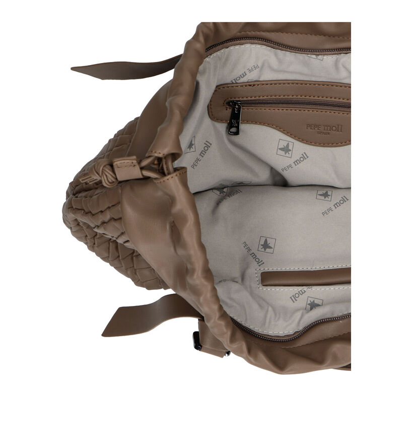 Pepe Moll Taupe Handtas voor dames (299626)