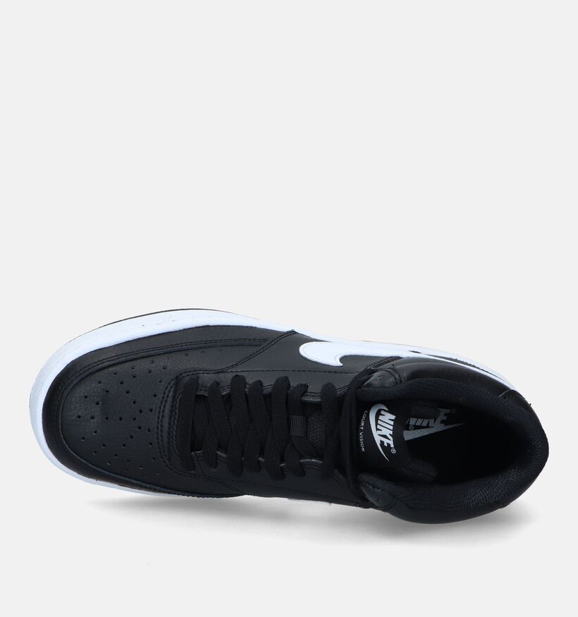 Nike Court Vision Baskets en Noir pour femmes (328005)
