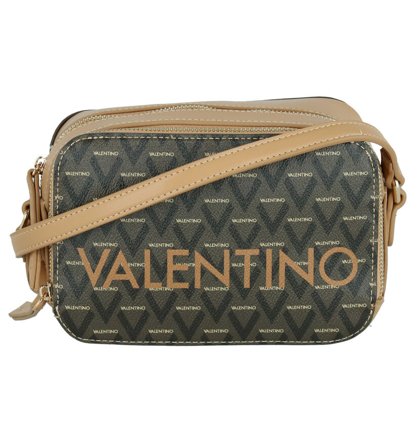 Valentino Handbags Liuto Sac porté croisé en Brun en simili cuir (259223)