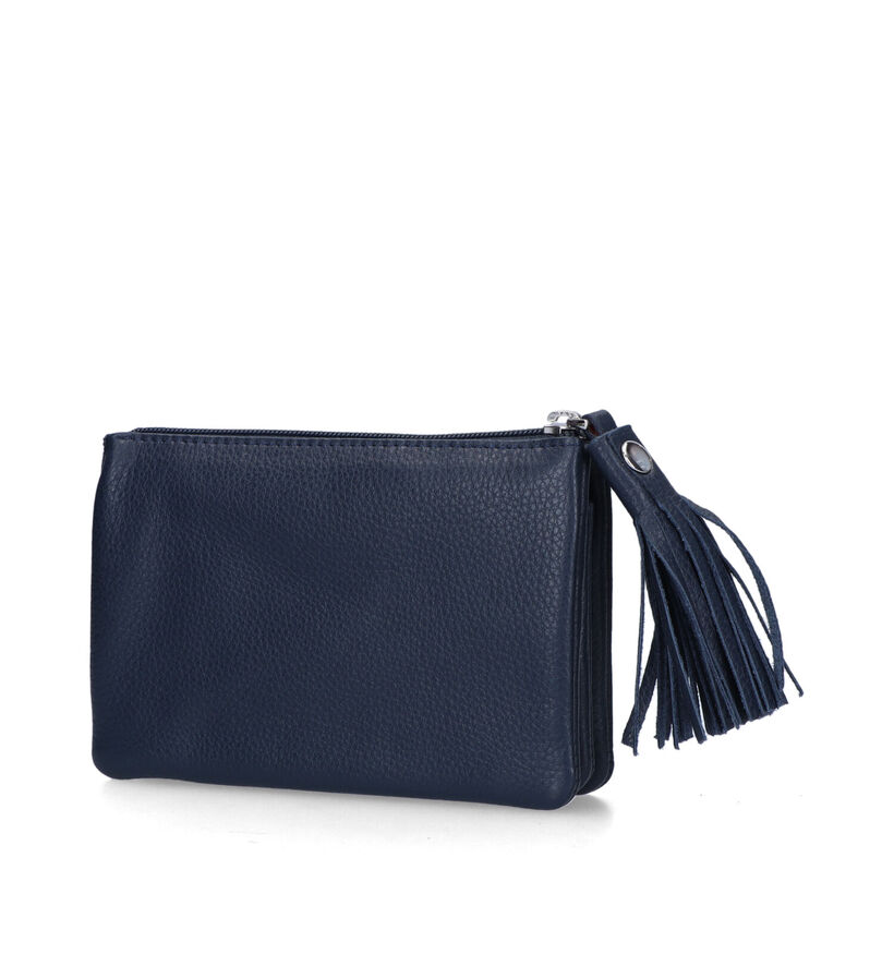 Euro-Leather Porte-monnaie en Bleu pour femmes (323443)