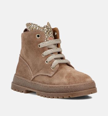 STONES and BONES Chaussures hautes Beige/Rose