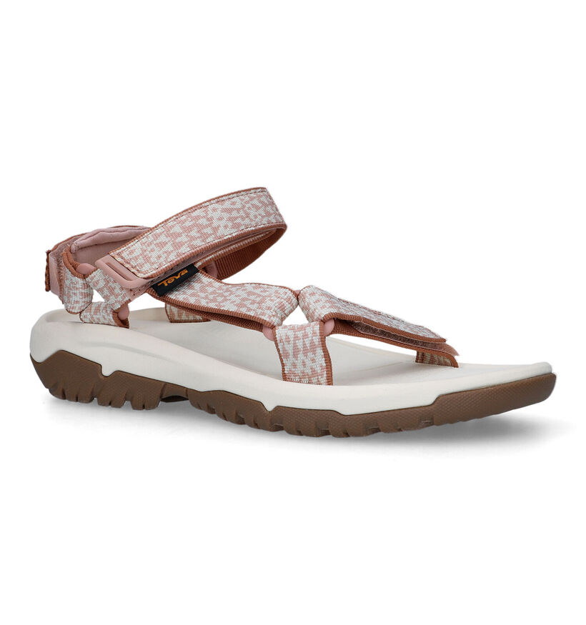 Teva Hurricane Sandales en Beige en textile (326092)