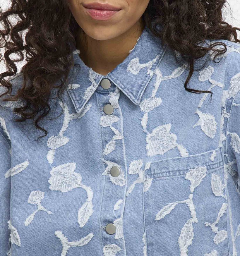 Vila Ianais Blauwe Korte Jas voor dames (357190)
