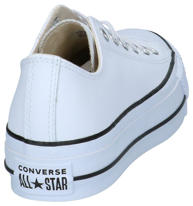 Converse CT All Star Lift Witte Sneakers in leer (293703)