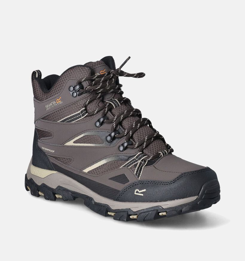 Regatta Holcombie III Chaussures de randonnée étanches en Marron pour hommes (352348) - pour semelles orthopédiques