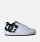 DC Shoes Court Graffik Baskets de skate en Blanc pour hommes (350816) - pour semelles orthopédiques