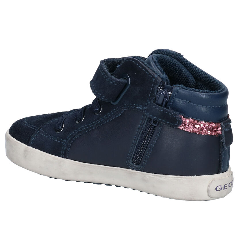 Geox Kilwi Chaussures hautes en Noir en daim (278294)