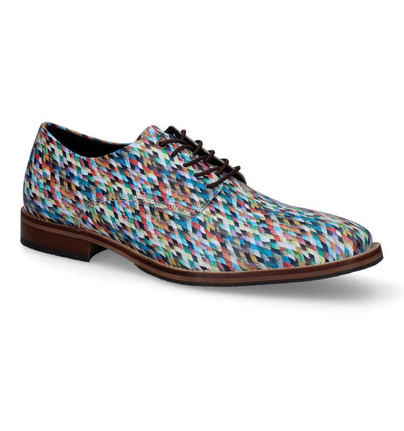 Bullboxer Chaussures classiques en Bleu pour hommes (318471)