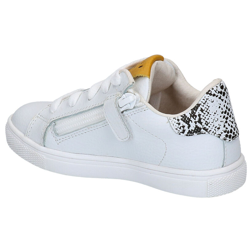 Witte Sneakers Milo & Mila in leer (271093)