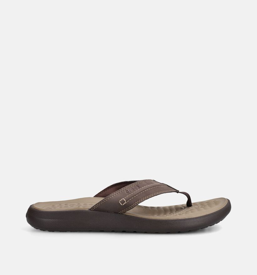 Crocs Yukon Bruine Teenslippers voor heren (370900)