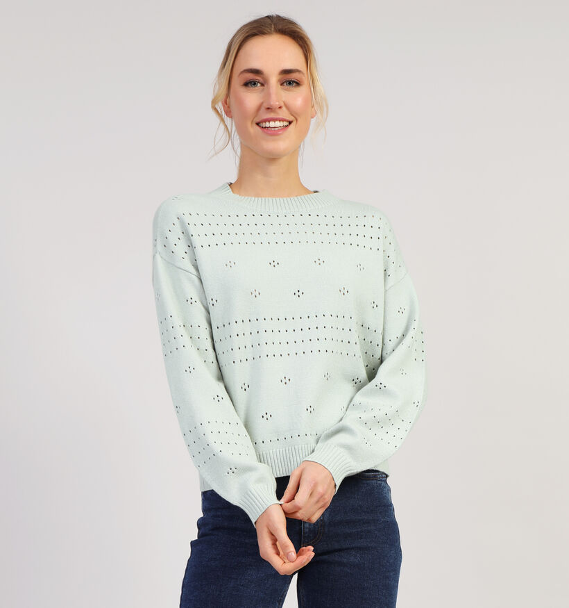 Vila Ril Groene Trui voor dames (351760)