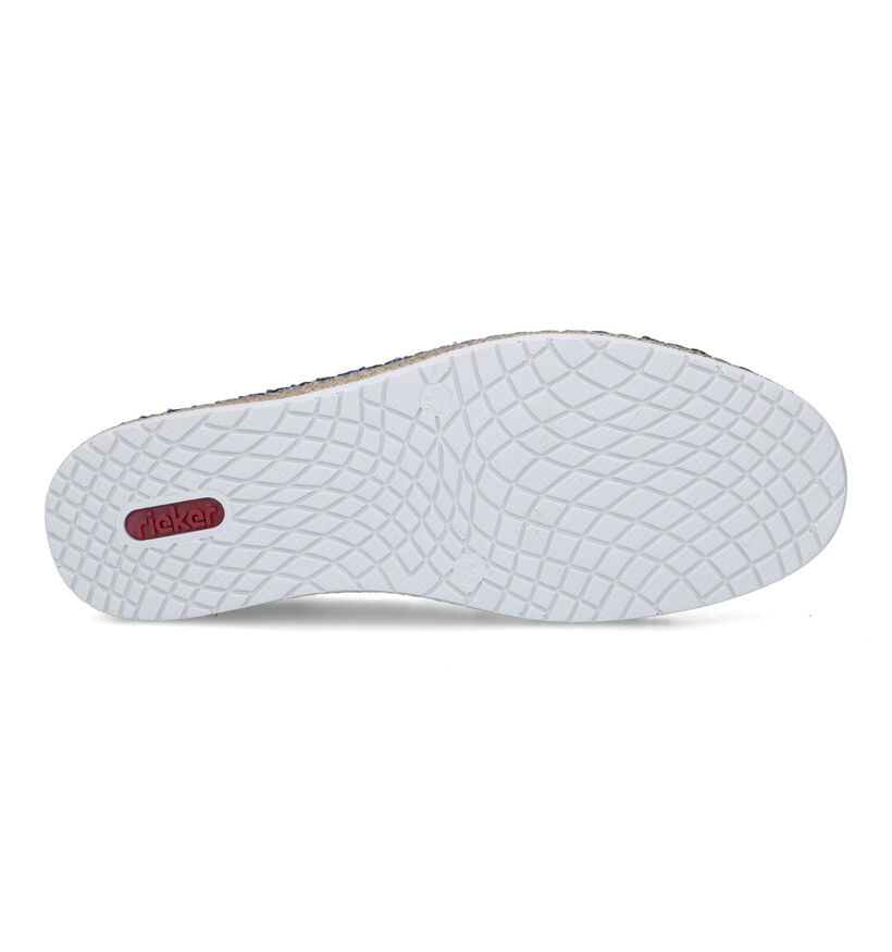Rieker Chaussures à enfiler en Bleu pour hommes (354798)