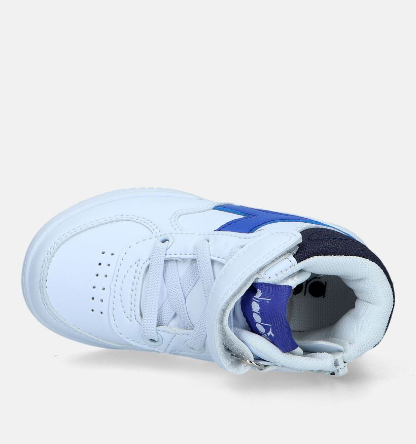 Diadora Raptor Mid Baskets en Blanc pour filles, garçons (329574)