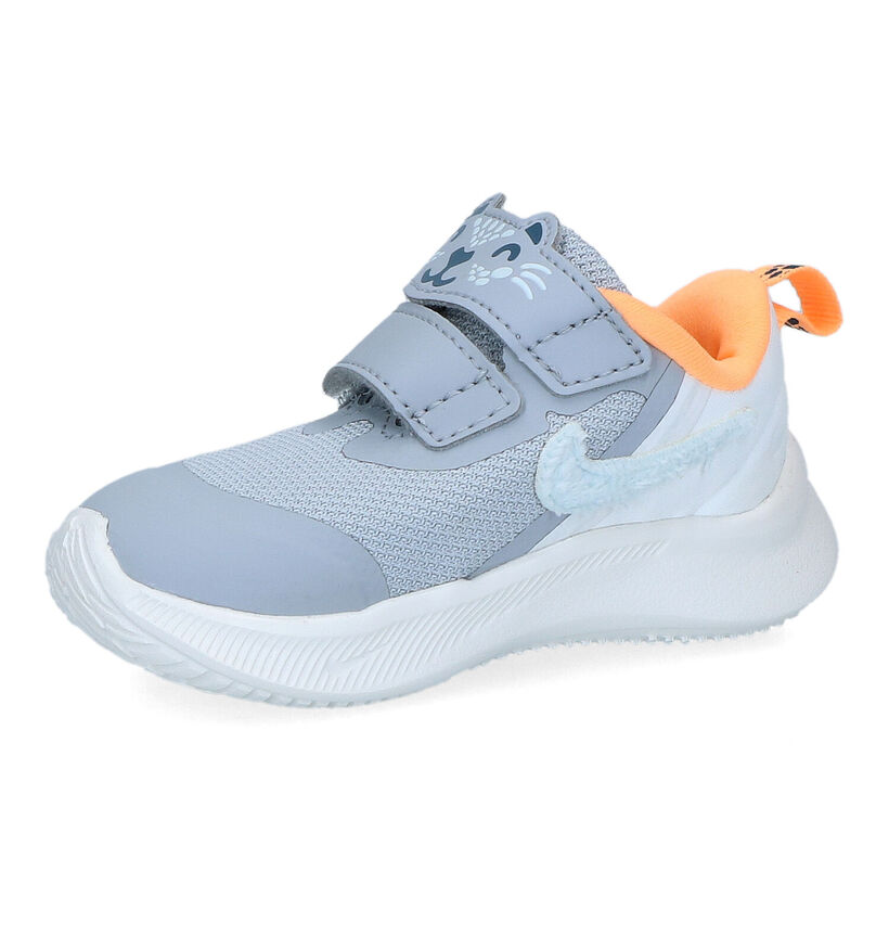 Nike Star Runner Grijze Sneakers voor jongens, meisjes (316312)