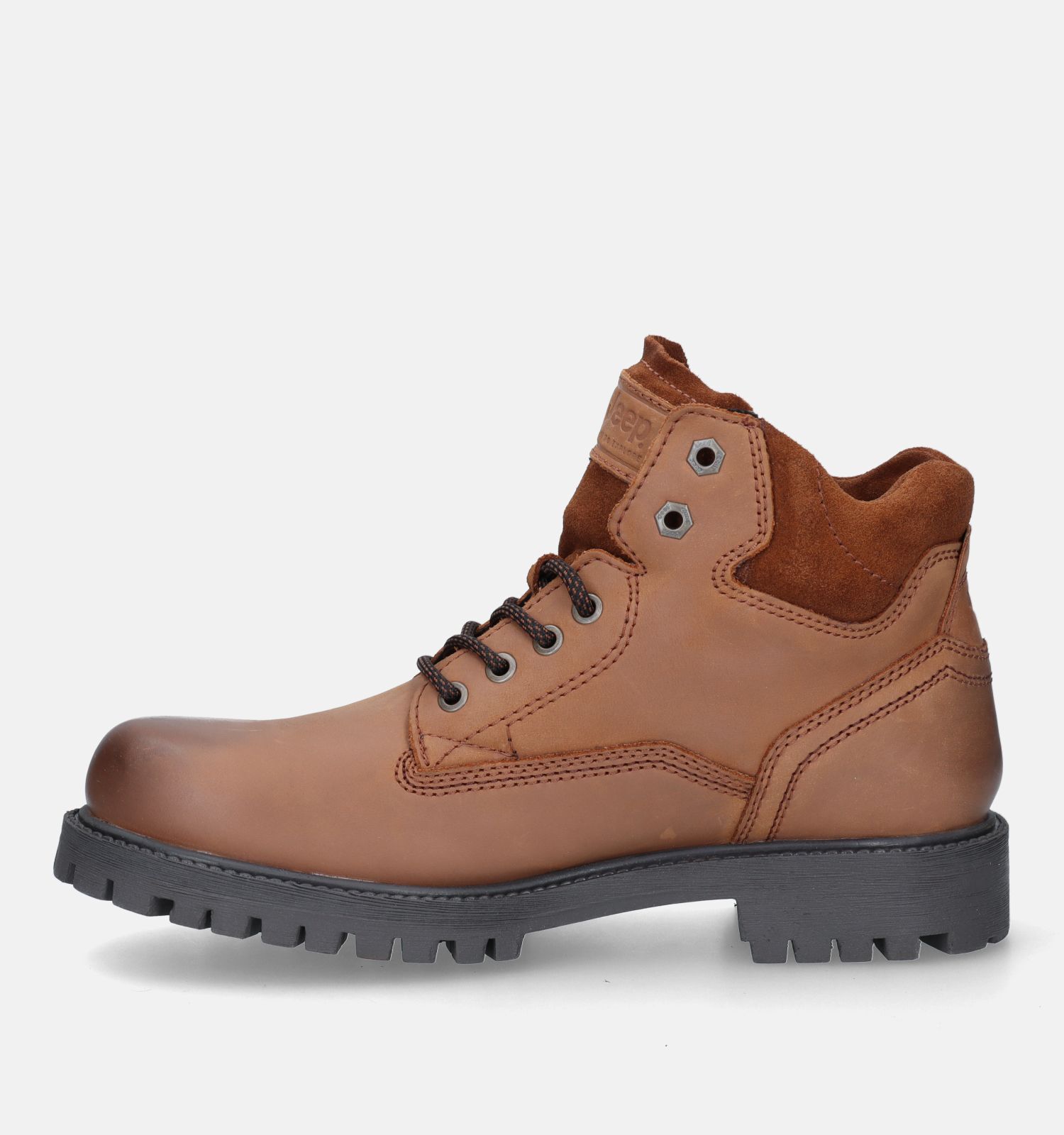 Jeep Willys Cognac Bottines Heren Boots Online op TORFS.BE