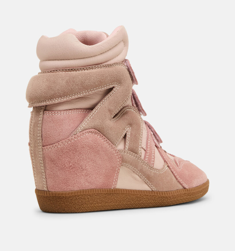 Steve Madden Mavis Baskets en Rose pour femmes (381427)