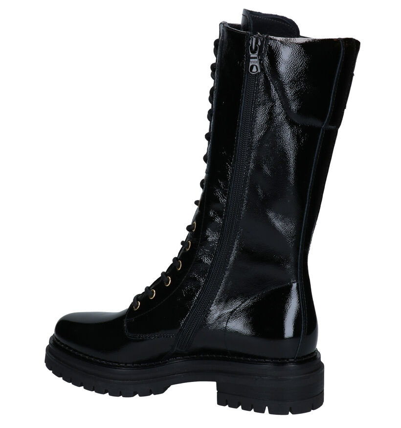 NeroGiardini Bottes à lacets en Noir pour femmes (300051) - pour semelles orthopédiques