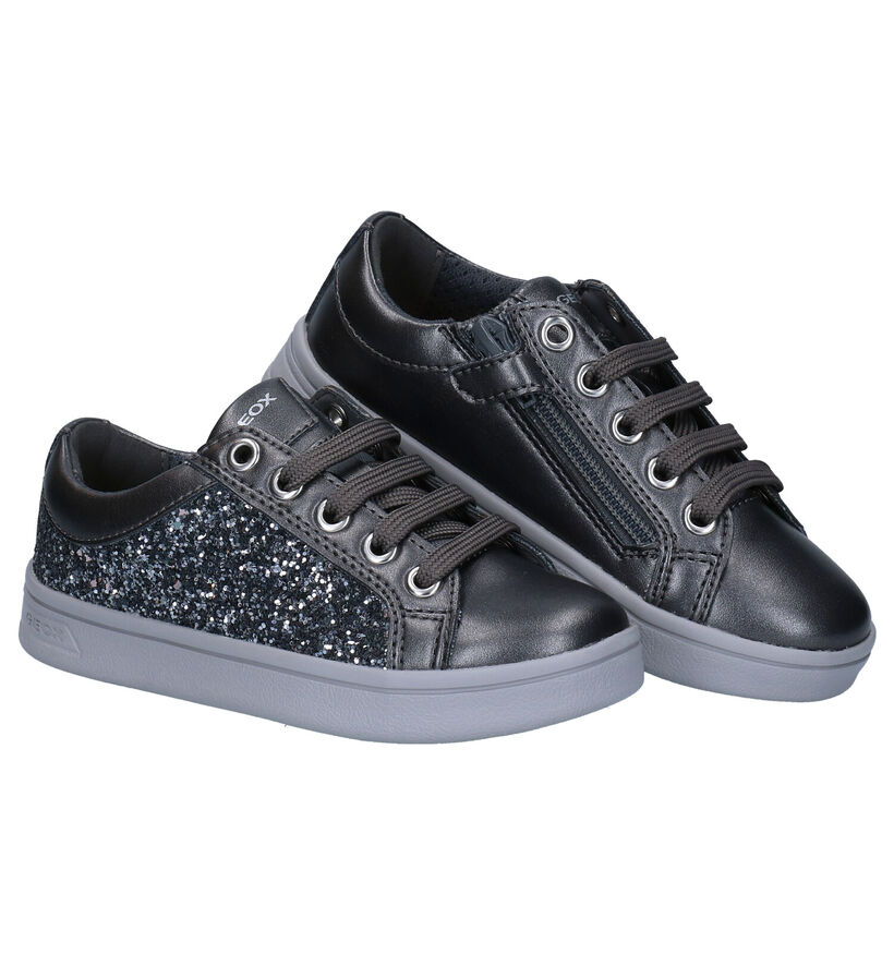 Geox Baskets basses en Noir en simili cuir (278272)