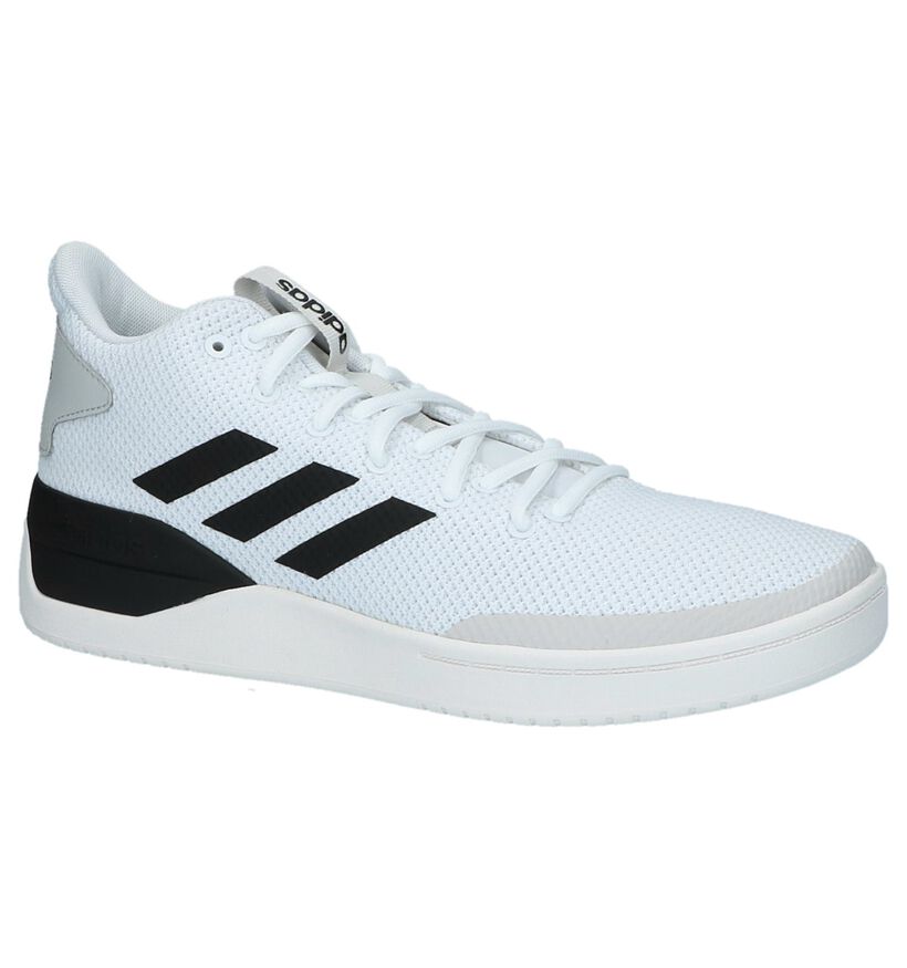 adidas BBALL 80S Baskets en Gris en textile (221578)