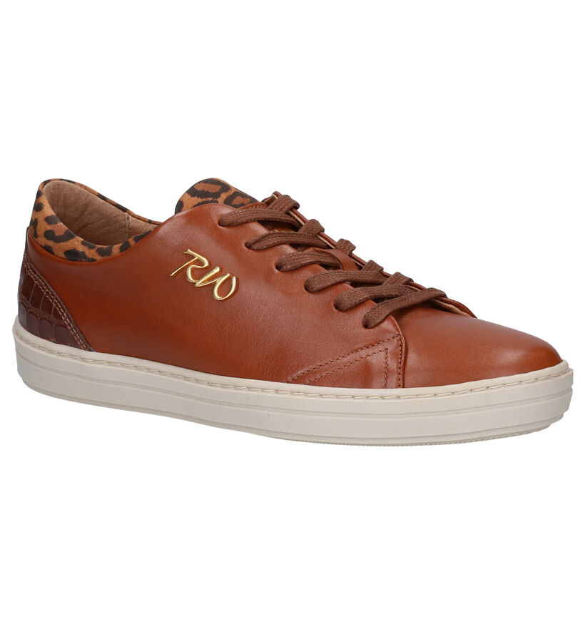 River Woods Elvira Cognac Veterschoenen in leer (281958)