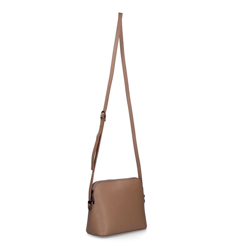 Time Mode Taupe Crossbody tas voor dames (327492)