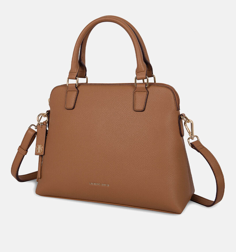 Laurent David Cognac Handtas voor dames (373979)