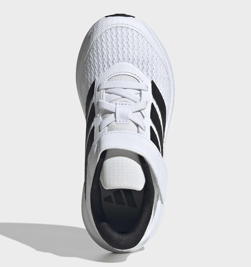 adidas Runfalcon 6 EL Witte/Zwarte Sneakers voor jongens (384976)