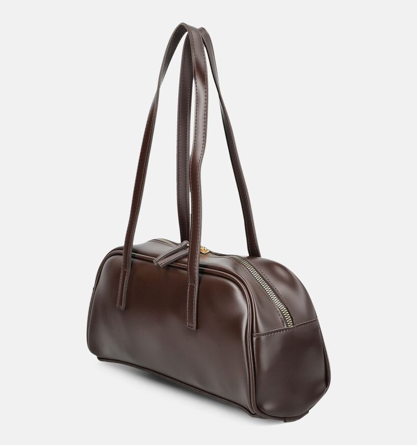 Signatur Zara Bag Donkerbruine Schoudertas voor dames (380903)