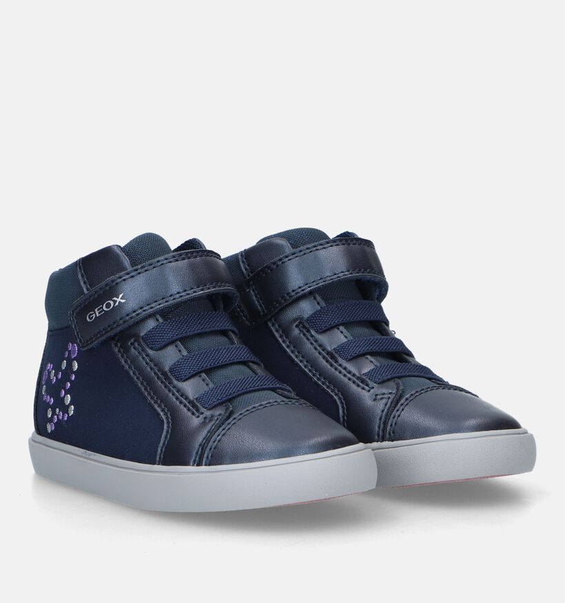 Geox Gisli Chaussures pour bébé en Bleu pour filles (328496) - pour semelles orthopédiques