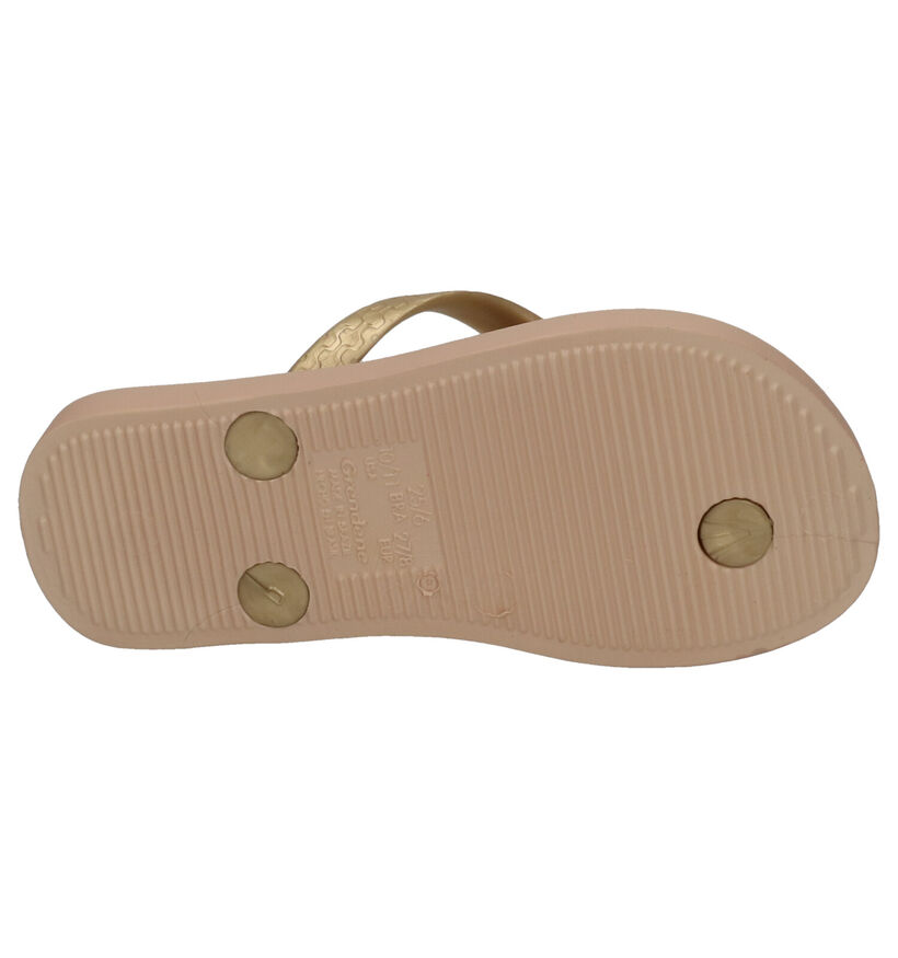 Ipanema Classic Vegan Gouden Teenslippers in kunststof (273154)