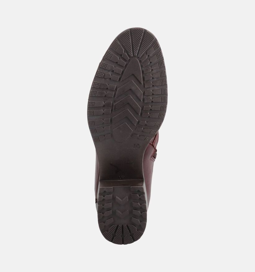 Miz Mooz Joana Bottines en Bordeaux pour femmes (381365)