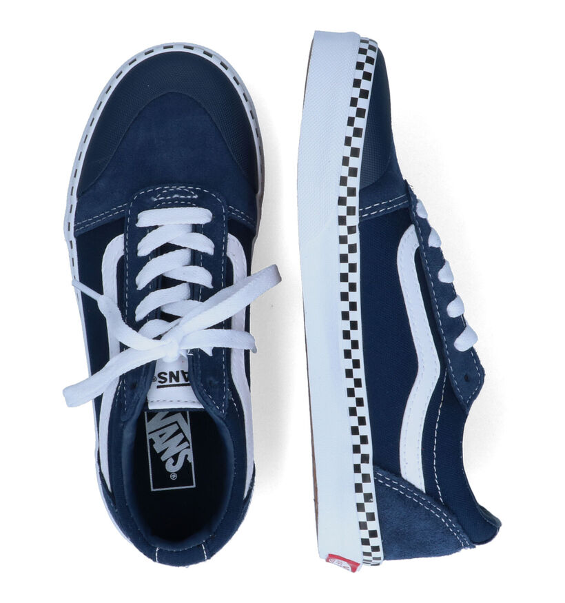 Vans Ward Blauwe Sneakers voor jongens, meisjes (317521)