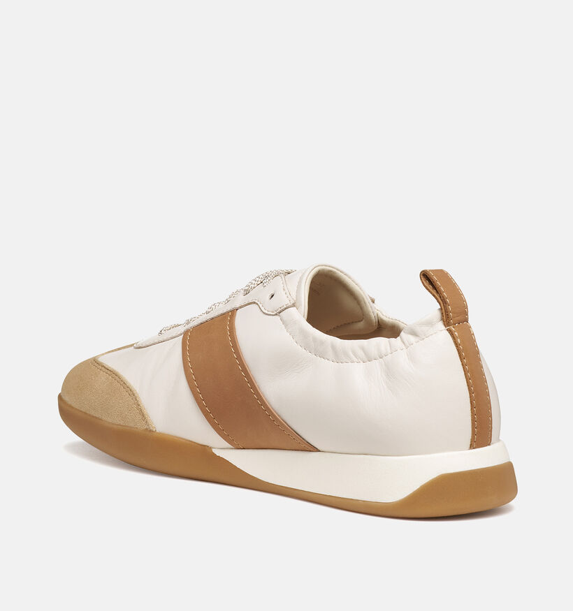 Geox D Maryemy Baskets habill&eacute;es en Blanc pour femmes (368199) - pour semelles orthop&eacute;diques