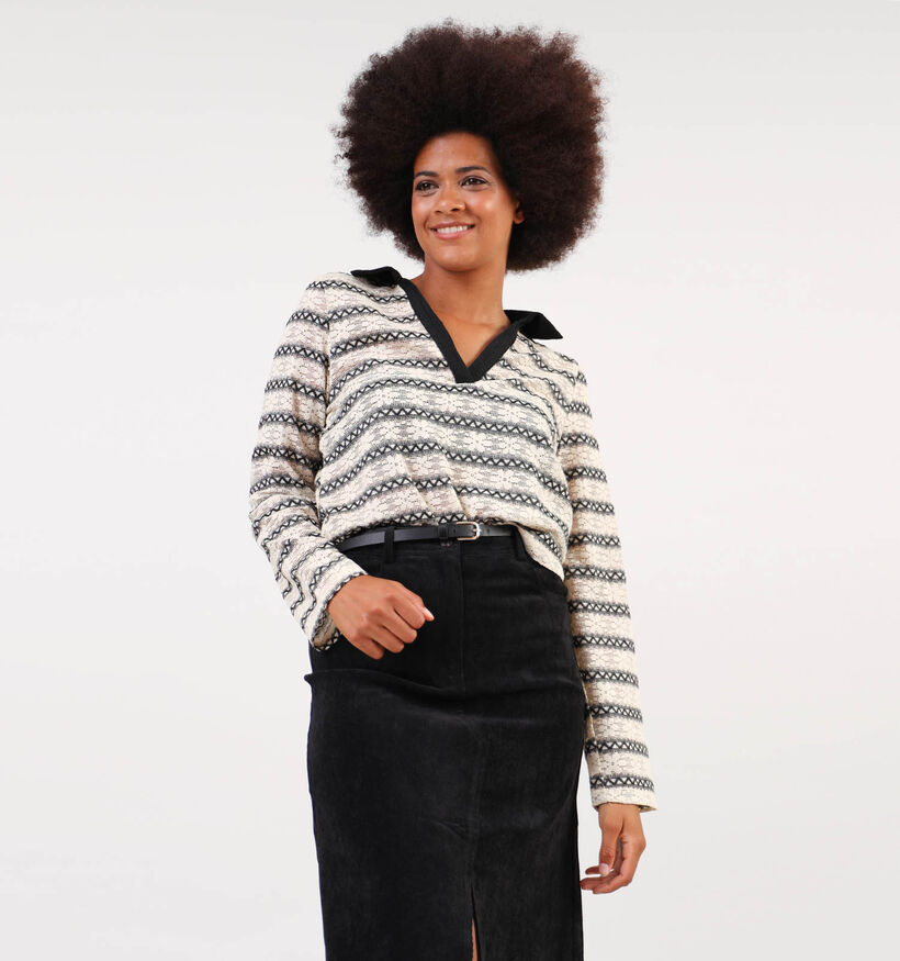 Vila Salia Beige Longsleeve voor dames (354078)