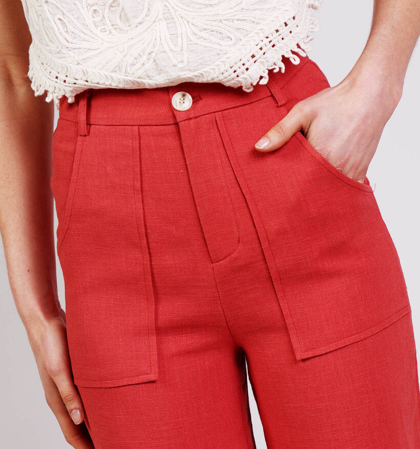 The Korner Rode Geklede Broek voor dames (372439)