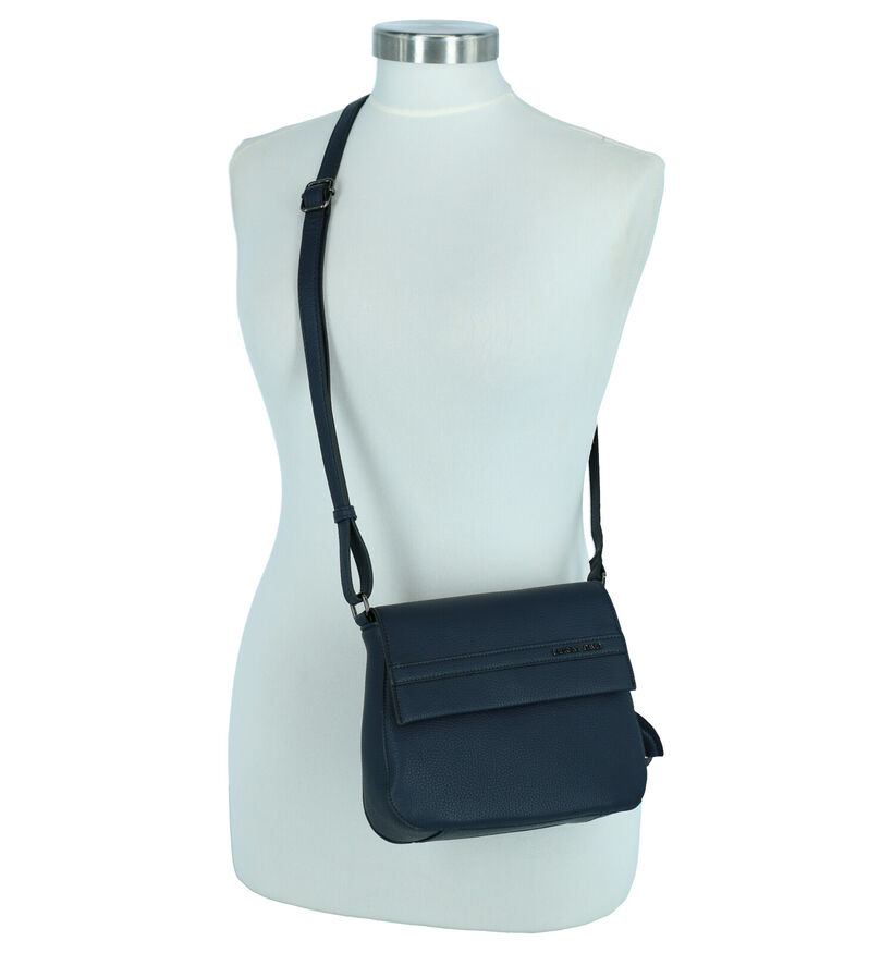 Laurent David Aras Blauwe Crossbodytas in kunstleer (260457)