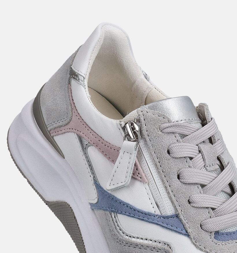 Gabor Rollingsoft Baskets en Gris pour femmes (368398) - pour semelles orthop&eacute;diques