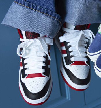 adidas Court High Baskets Core Black/ Team Power Red 2/ Cloud White/SUPPLIER COLOUR/ Off White/ Shadow Navy