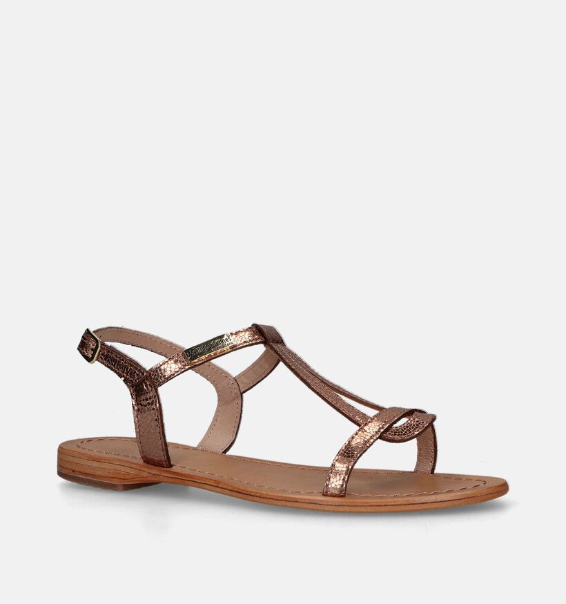Les Tropeziennes Hamat Sandales en Bronze pour femmes (324761)