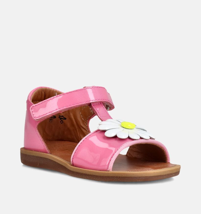 Pom d'Api Poppy Big Sandales pour b&eacute;b&eacute; en Rose pour filles (370304)