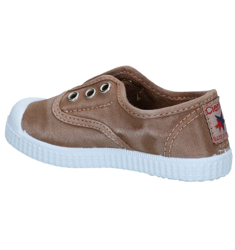 Cienta Blauwe Slip-ons voor jongens, meisjes (340020) - geschikt voor steunzolen