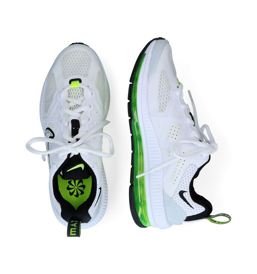 Nike Air Max Genome Witte Sneakers in stof (309148)
