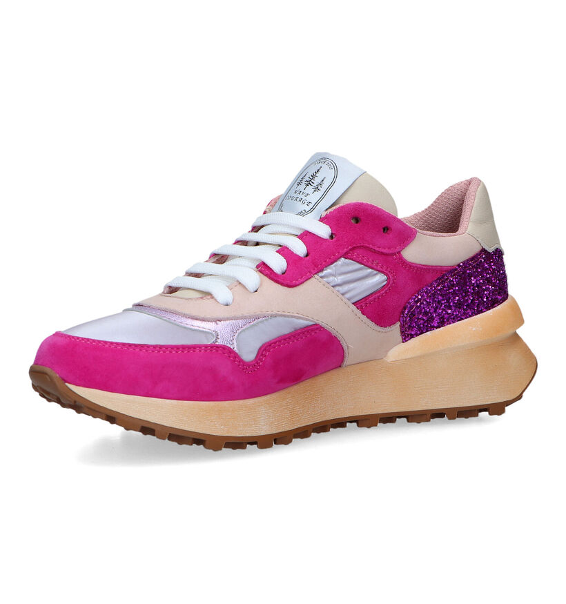 Hampton Bays Fuchsia Sneakers voor dames (324183) - geschikt voor steunzolen