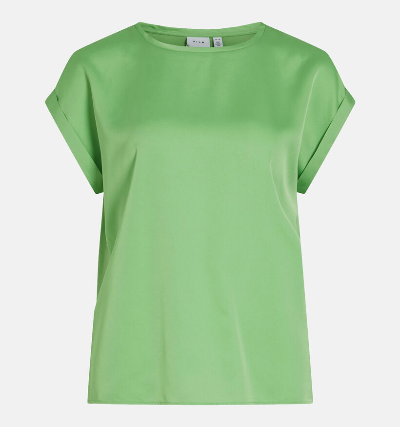 Vila Ellette T-shirt en Vert pour femmes (357353)