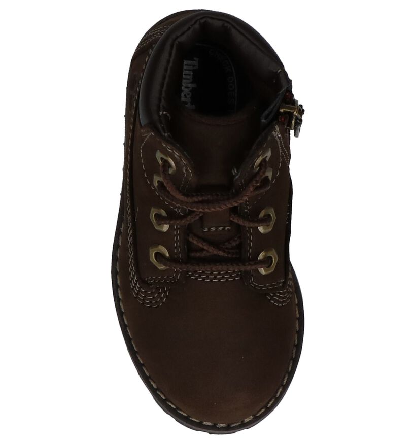 Boots Timberland Pokey Pine Donkerbruine in nubuck (223621)