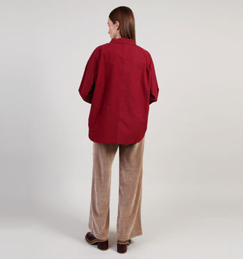 The Korner Blouses Bordeaux